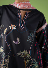 Joolie Prints By Saira Rizwan  Printed Cambric 3 Piece Unstitched Suit SR25JP D-04 CITY BLOOM